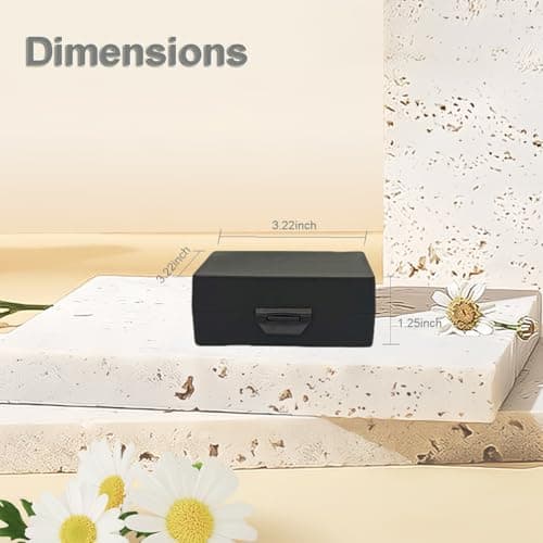 Elimeta Soap Container, Square Bar Soap Holder Fit Dr Squatch Soap, Travel Soap Case (Matt Black) — view 5