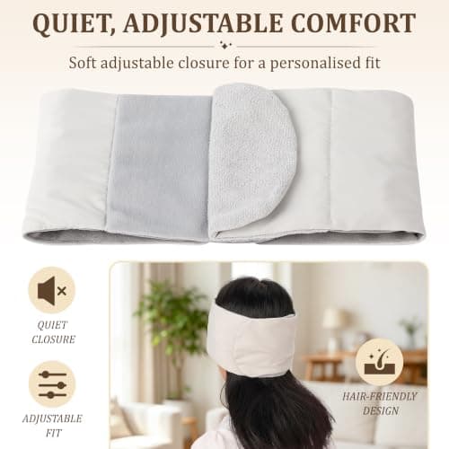iMaMa Weighted Blackout Sleep Mask, Cooling Eye Mask for Sleep & Travel — view 5