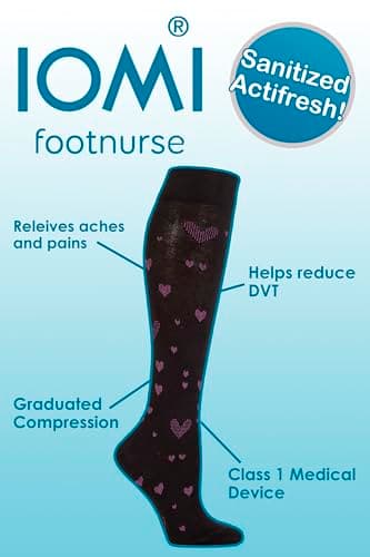 IOMI - Ladies Travel Flight Graduated Compression Socks — view 5