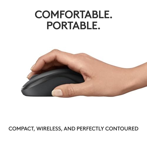 Logitech M240 Silent Bluetooth Mouse, Wireless, Compact — view 6