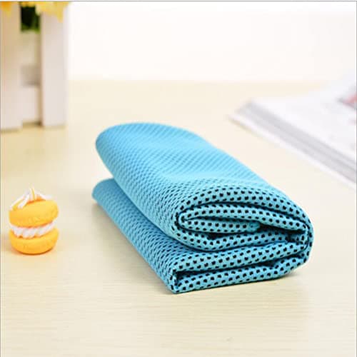 BSTCAR 8 Pack Cooling Towels 90x30 cm, Microfiber Towel Fast Drying Cool Cold Ice Towel for Yoga, Golf, Gym, Camping, Running, Workout & More Activities — view 6