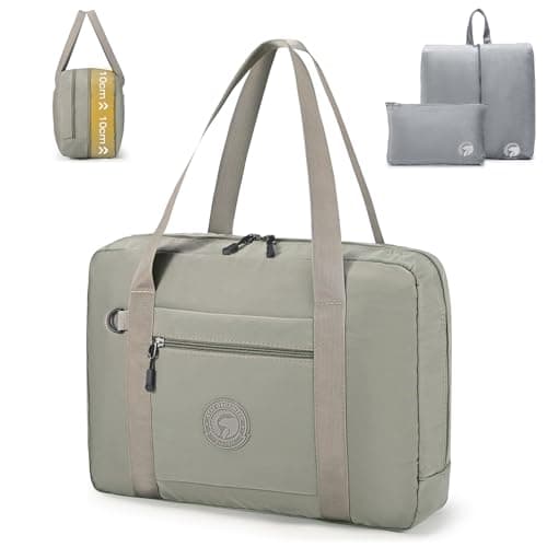 SPAHER Expandable Cabin Bag 40x30x10 Lufthansa 40x30x20 Wizzair Vueling Travel Duffle Bag with Wet Pocket Carry on Hand Luggage Under-seat Holdall Handbag for Maternity Overnight with Toiletry Bag