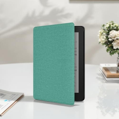Protective Case for Kindle Paperwhite Signature 2024 Released, Auto Sleep WKE Smart Cover PU Leather Ebook Case, Lightweight and Water-Safe, protective cases — view 2