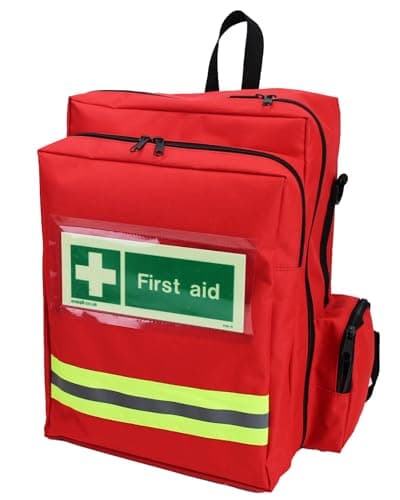 EVAQ8 First Aid Backpack for Schools to British Standard BS8599-1 - Emergency First Responder Grab Bag — view 2