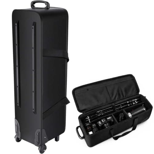 Large Photography Roller Bag Tripod Carrying Case 48"x13.7" | 122cm x 35cm