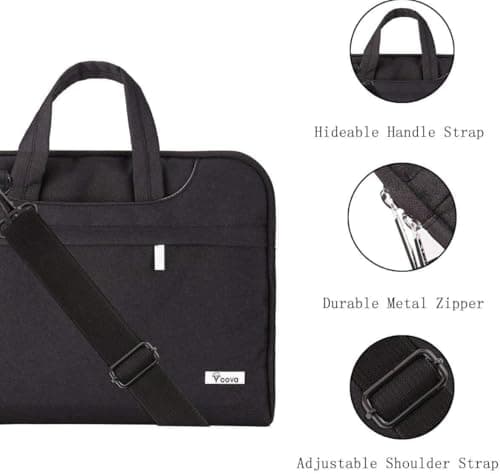 Voova 15-15.6 inch Laptop Shoulder Bag MacBook Sleeve, Computer Bags — view 3