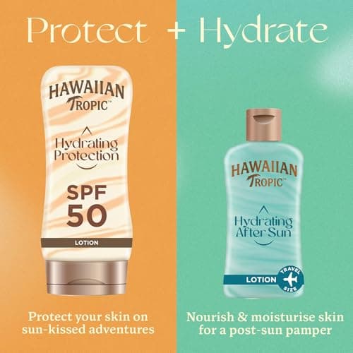 Hawaiian Tropic - Hydrating After Sun - Helps to preserve your tan, 60 ml, Travel Size, 24-Hour Moisturisation, With Aloe Vera, Vegan — view 6