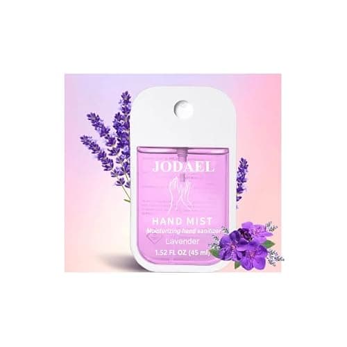 Mist Hydrating Hand Sanitizer Spray Hand Care Set Women and Mens Gifts Birthday Gifts Germ & Virus Protection Travel Size- (Lavender 1)