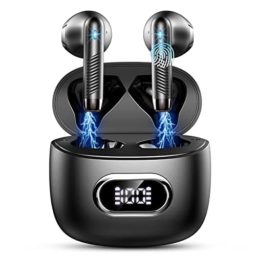 AI Language Translation Earbuds Real Time, 3-in-1 Buletooth 5.4 Translator Earbuds with 7 Translation Modes, 49H Playtime, 164 Languages Headphones Translator In Ear for Travel Business Learning Black