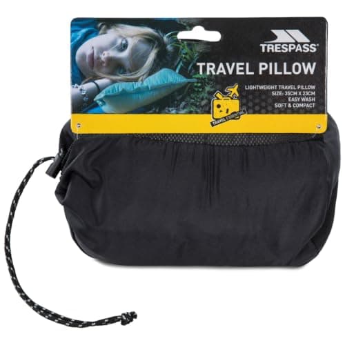 Trespass Travel Pillow Camping Flight Plane Soft Packaway Cushion Snoozefest (Pack of 2) — view 3