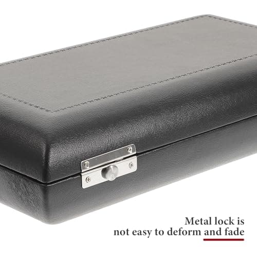 FUTUREORYY Portable Oboe Case Suitable for Travel and Performance High-end Appearance and Bag Set with Internal Slot Design, Black Pu and Canvas Material, Practical Protection for Oboe — view 3