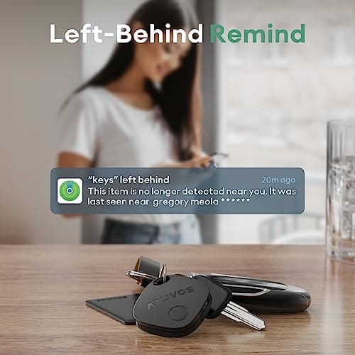 ATUVOS Air Tags - 4 Pack,Tracker Bluetooth Item Finder, (iOS Only) — view 4