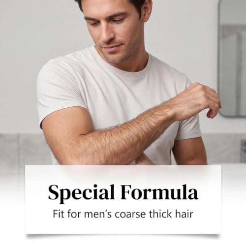 Hair Removal Cream for Men Gentle Fast-Acting Soothing — view 5