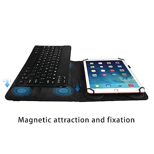 Navitech Rotational Bluetooth Keyboard Case Compatible with Blackview Tab 9 WiFi 11 Inch Tablet — view 6