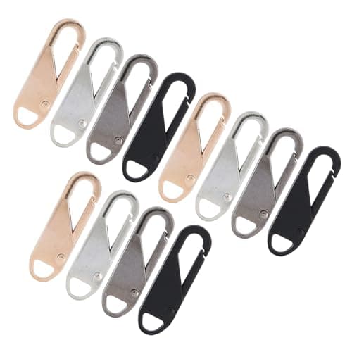 Jiawu Detachable Alloy Zipper Puller Slider Head for Bag Case — view 5