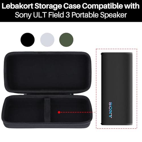 Lebakort Storage Case Compatible with Sony ULT Field 3 Speaker,Olive Green — view 3