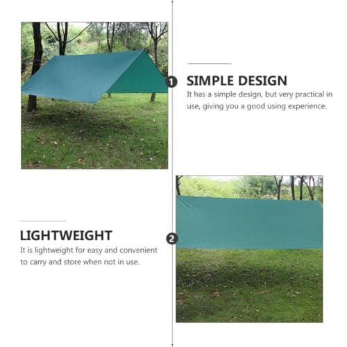 Waterproof Oxford Tent with Canopy Fabric for Camping Backpackers — view 3