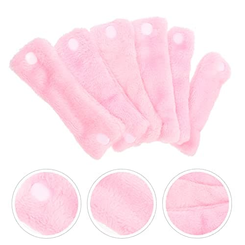 6pcs Sleep Hair Rollers Coral Fleece Heatless Curling Tool — view 4