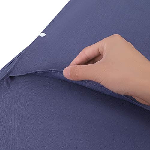 Travel Sleeping Bag Liner Portable Camping Bed Sheet Adult Kids Cotton Double Travel Sleep Bag with Pillow Pockets Lightweight Prevent Dirty for Hostels,Trains (Double Purple (160x210cm)) — view 4