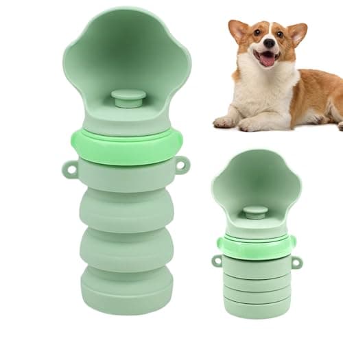 Water Bottle - Leak Proof Foldable Drinking Cup, Water Dispenser for Outdoor, Use Only for Pet Hydration Bottle to Road Trips and Vacations, Portable Dog, Daily Routine, 4.02 Inches — view 6