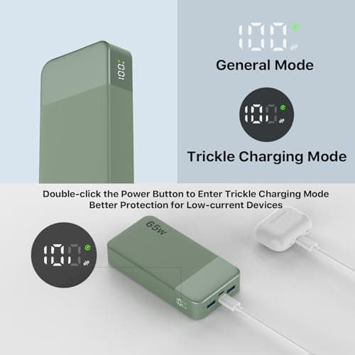 NOBIS Portable Charger 20000mAh 65W Power Bank Fast Charging — view 5