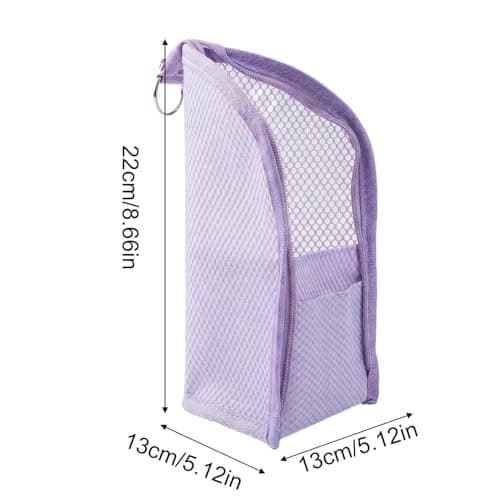 Standing Toiletry Bag | Waterproof Folding Hangable Organizer - Standing Toiletry Bag for Travel - for Toothbrush Toothpaste Soap Facial Cleanser Lotion Hotel Business Trips — view 5