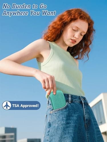 YOUSHARES Insulin Case with 2PCS Ice Packs - Medicine Cooler for Travel Insulin Cooler Diabetic Supplies Medicine Cool Bag (Green) — view 2