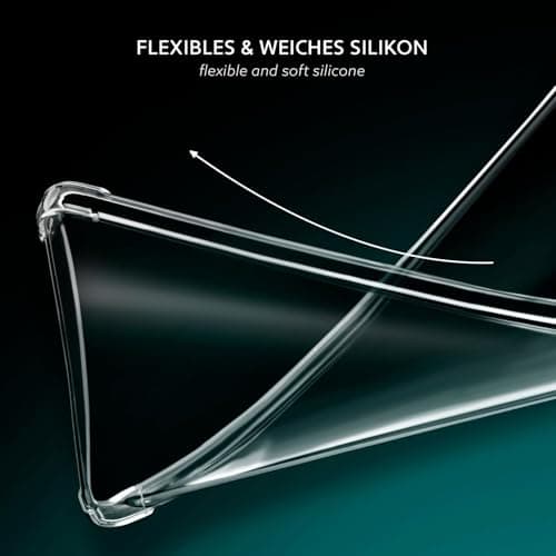 moex Aero Case for Samsung Galaxy Tab S6 Silicone Transparent Protective Case Ultra Thin Shockproof with Corner Protection Tablet Silicone Case Transparent Minimalist Clear — view 6