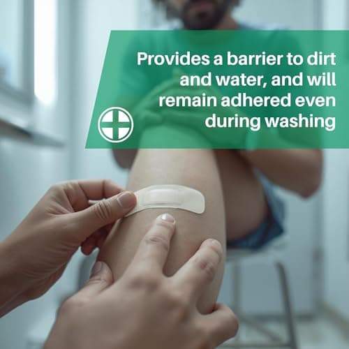 Value Aid Assorted Washproof Plasters - Pack of 100 Individually Wrapped Hypoallergenic, Latex-Free Adhesive - 5 Popular Sizes for First Aid Kit & On-The-Go Medical Supplies — view 3