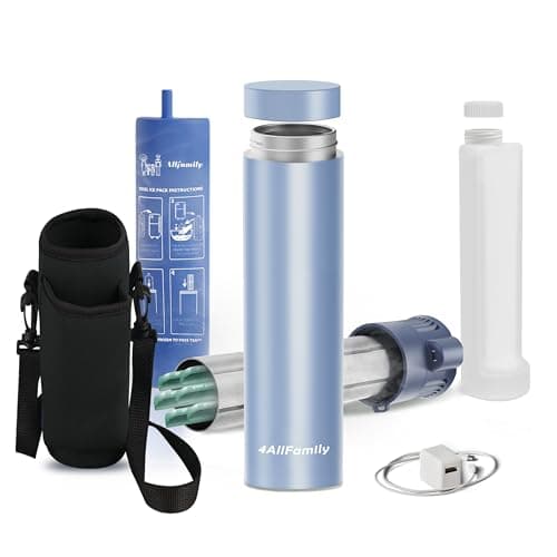 4ALLFAMILY Voyager Insulin Cooler with Auto Shut-Off – Insulin Cooler Travel Case TSA Approved for 30H – Blue USB Powered Medication Travel Case with Ice Pack (Mini Blue)