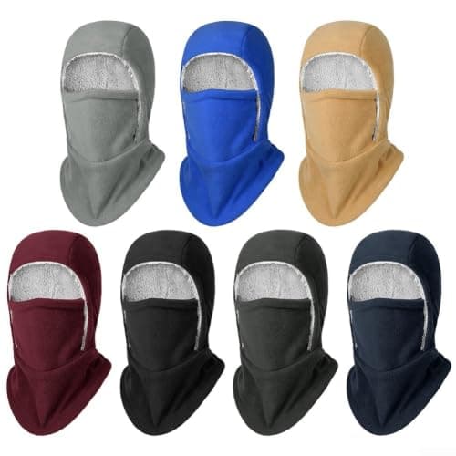 Fleece Balaclava Ski Mask Windproof Warm Winter Hat — view 6