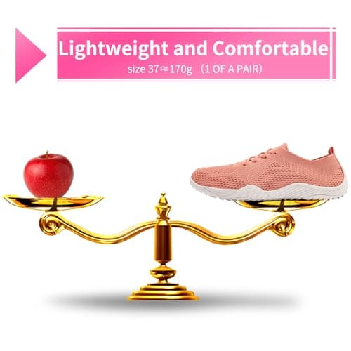 Barefoot Shoes Womens Slip On Trainers Gym Yoga Shoes Women Pink Size 7 — view 5