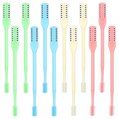 Hpmjz 12 Pcs Manual Nasal Hair Trimmers Double Sided Nose Trimmer