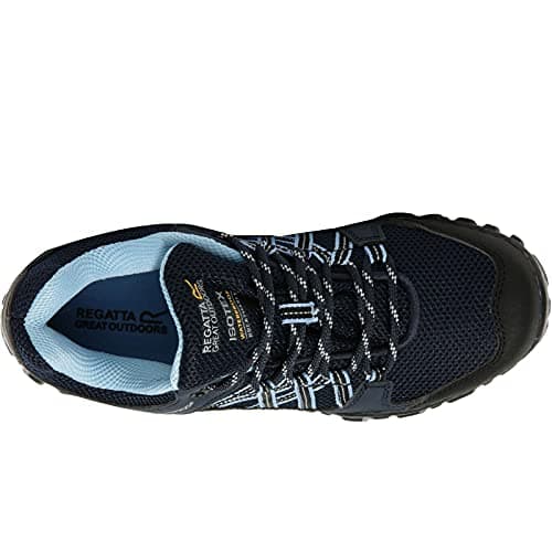Regatta Womens/Ladies Edgepoint III Walking Shoes (7 UK) (Navy/Blue Skies) — view 4