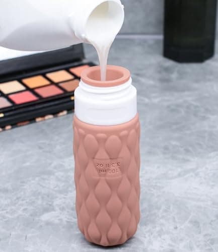 100ml Silicone Travel Bottles for Toiletries for Shampoo and Conditioner — view 3