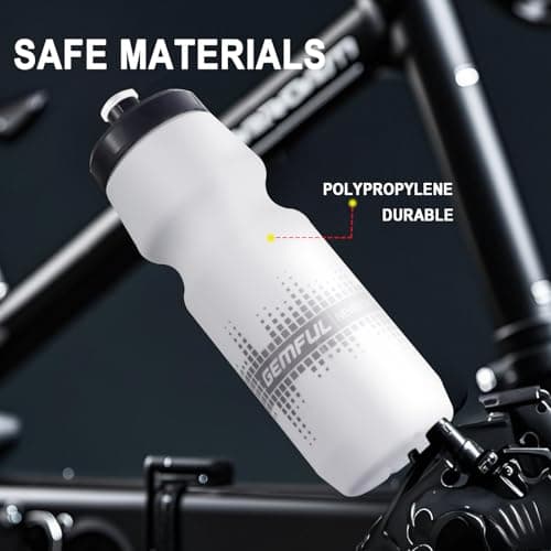 GEMFUL Leak-Proof Bike Bottle 750ml, BPA-Free Sport Squeeze — view 5