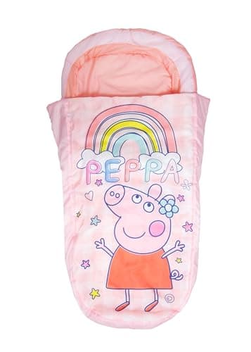 Peppa Pig Officially Licensed My First ReadyBed Kids Inflatable Air Bed and Sleeping Bag with Pump | Travel Mattress for Sleepovers and Camping or Home Use