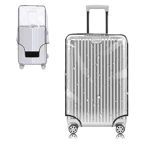 Yotako Clear PVC Suitcase Cover Protectors 30 Inch Luggage Cover Large