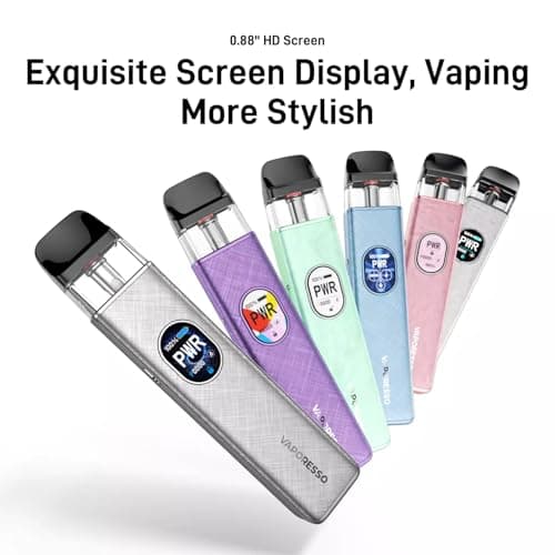 Vaporesso XROS 5 Vape Pod Kit [Coral Red] – 1500mAh Battery, Fast Charge in 15 Min (3A), Anti-Leak Tech, 0.88” Display – 2 COREX 3.0 Pods (0.6Ω + 0.8Ω) – Refillable – 10 Colours – No Nicotine — view 6