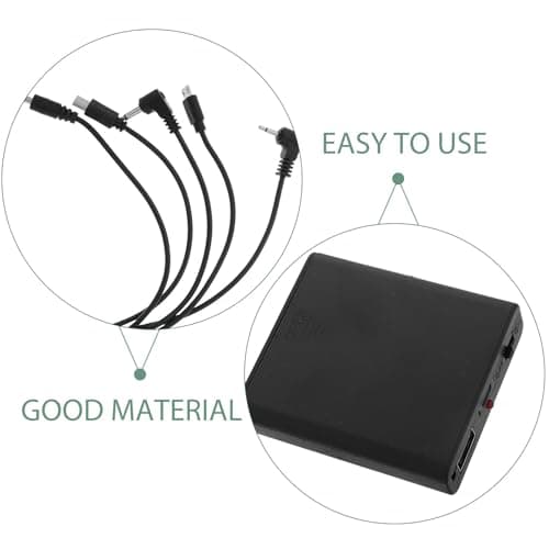 Emergency Battery Pack for Electronic Locks Black Plastic Power Supply — view 3