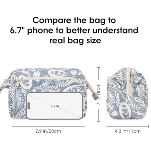 Narwey Makeup Bag, Travel Toiletry Bag, Wide-Open Wash Bag for Women — view 5