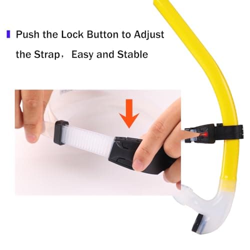 Focevi Swim Snorkel for Lap Swimming,Adult/Youth Training Swimming Snorkel — view 6