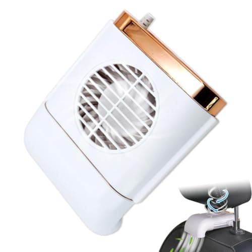 Car Backseat Fan Wireless USB Charging