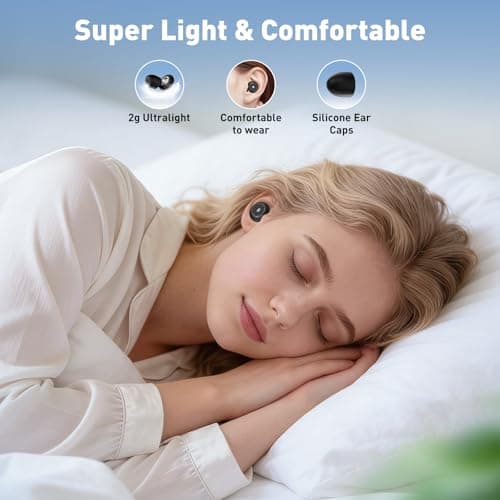 Ear Plugs for Sleep - 46dB Highest Noise Cancelling Earplugs, Flexible Silicone Reusable Ear Plug for Noise Reduction with Case & 8 Eartips, for Protection Sleep, Noise Sensitivity, Study & Work — view 6