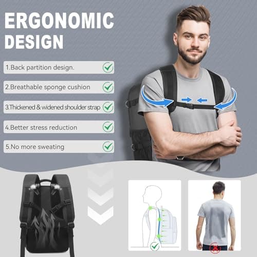 Yankony for Ryanair Cabin Bags 40x30x20 Underseat — view 3