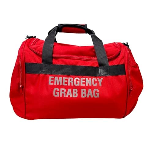 FireShield Emergency Grab Bag - Home Evacuation & Car Safety Kit - Compact Holdall Bag — view 3