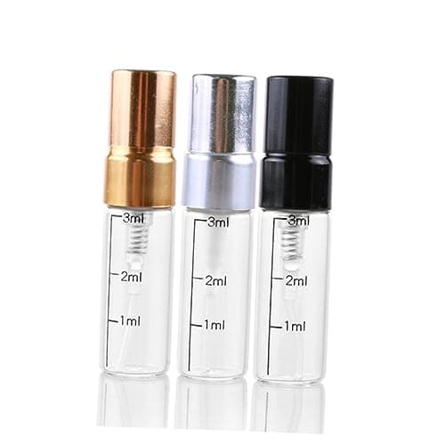 Healvian Refillable Glass Spray Bottle 3ml 6 Pack Scale for Travel Makeup — view 5