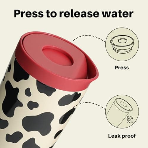 BOTTLE BOTTLE Travel Mug (Cow, 350, Milliliters) — view 2