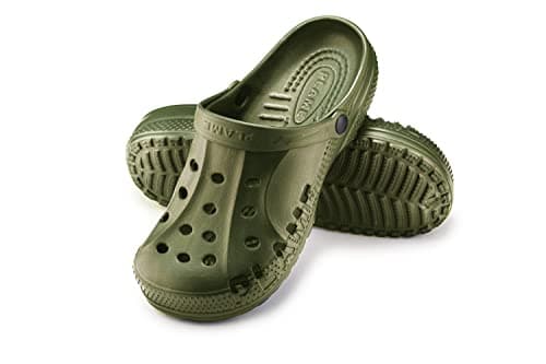 ESTRO Garden Clogs for Men - Women's Gardening Clogs A78 (10 UK, Green)