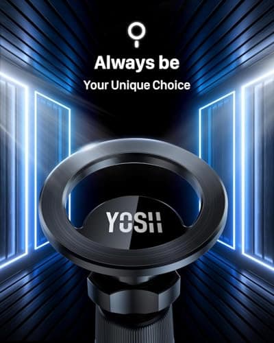 YOSH for MagSafe Car Mount, Air Vent Magnetic Phone Holder for iPhone — view 5